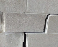 Cracked brick